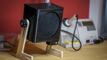 DIY soldering fume extractor