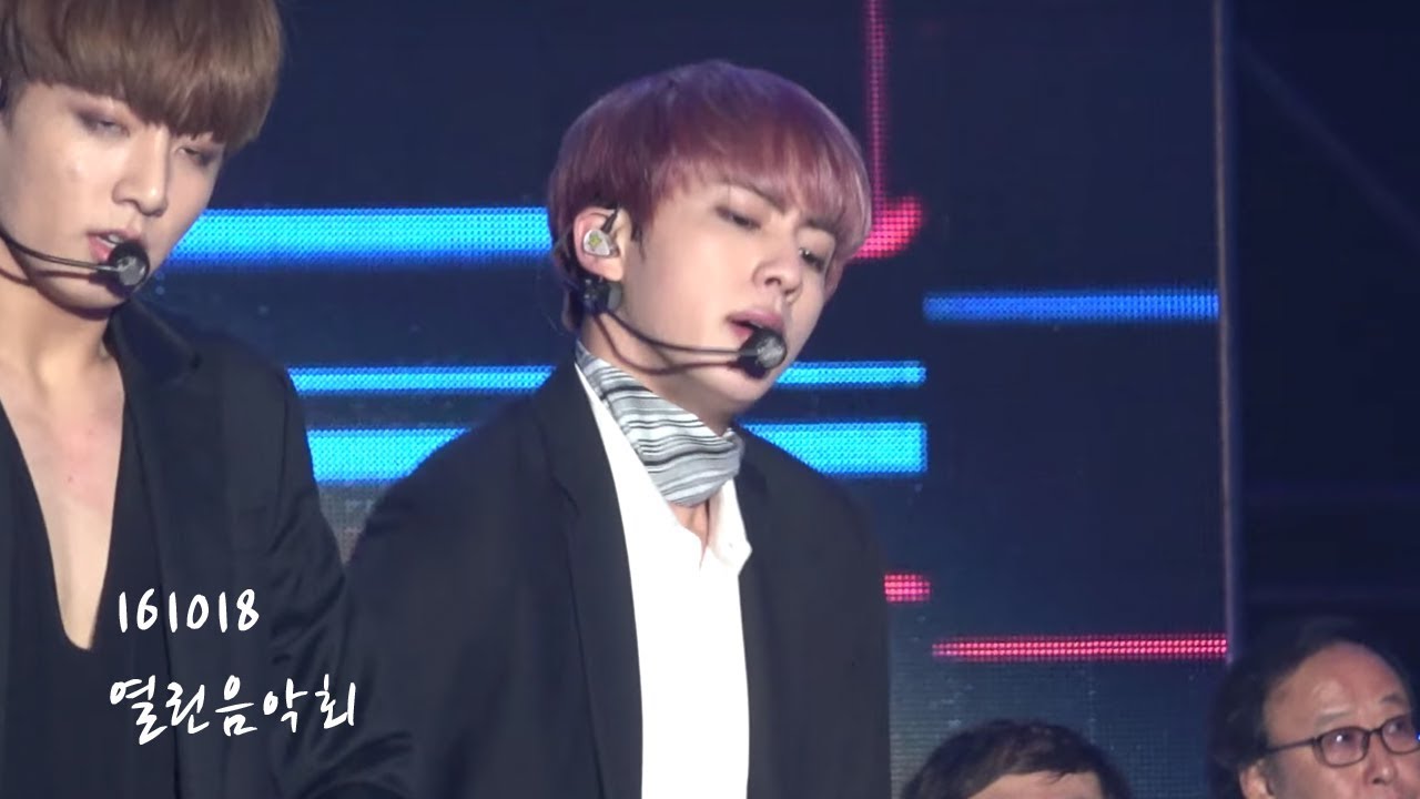 161018 열린음악회 피땀눈물 (Blood Sweat & Tears) 4K full ver. / BTS 방탄소년단 진 JIN FOCOUS