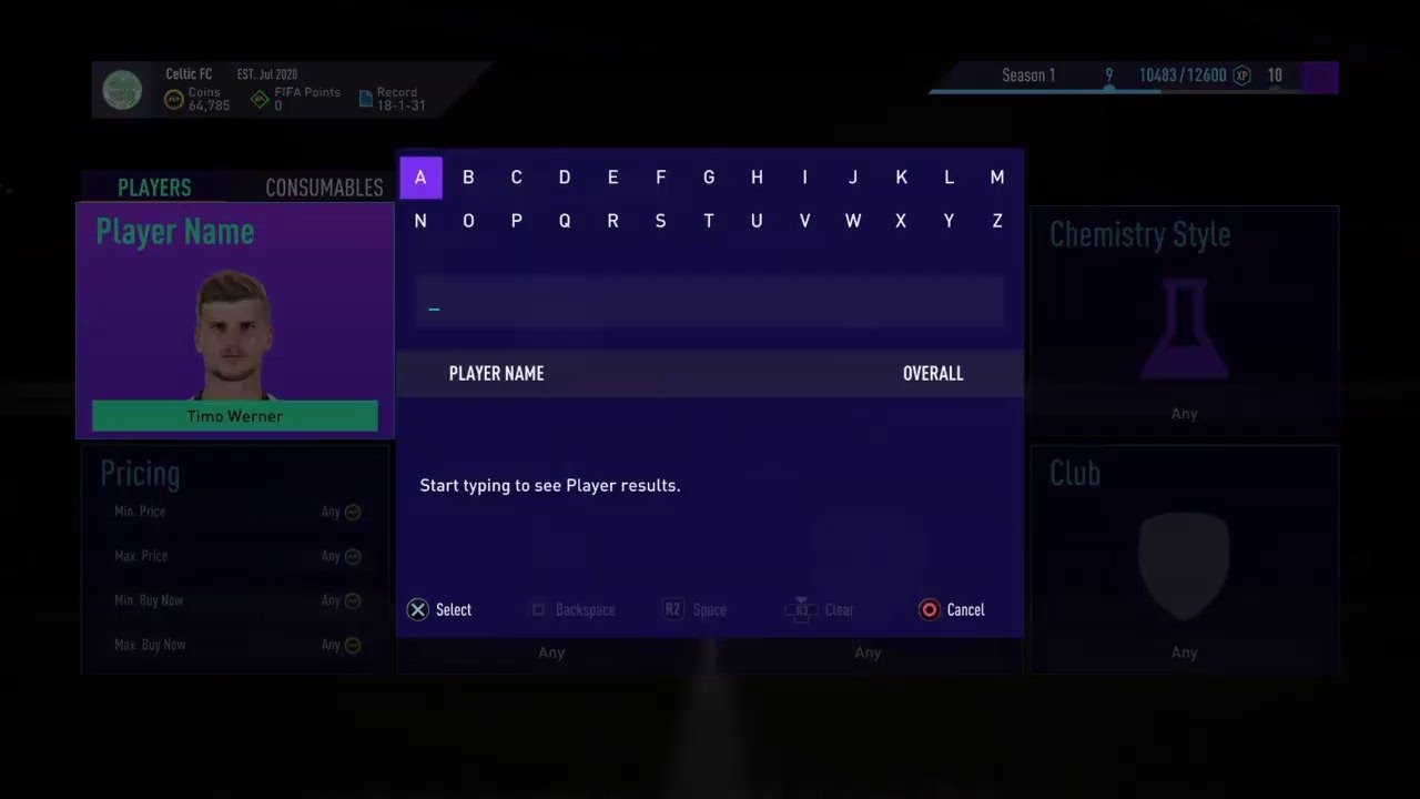 Fifa 21-SBCS AND PACKS