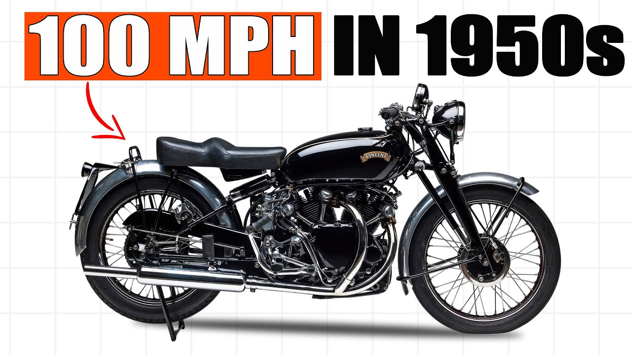 12 самых быстрых мотоциклов 1950-х годов – когда скорость в 100 миль в час считалась самоубийством.