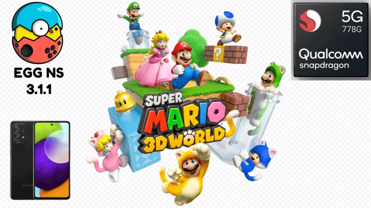 Super Mario 3D World - Android Gameplay (Egg NS emulator