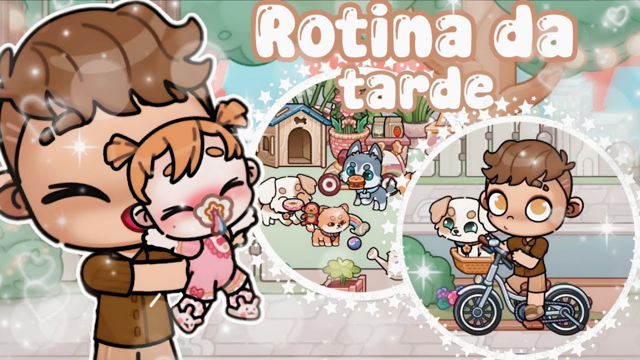 ⋆˙⟡AESTHETIC⭒₊ ⊹Rotina Da Tarde₊ ⊹⭒//Avatar world//Rotinas e histórinhas//com voz ❤️✨️