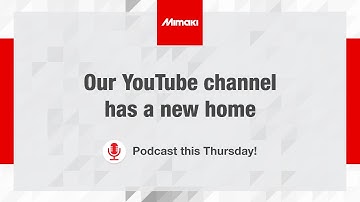 📢 Mimaki is moving! Subscribe to our new YouTube channel