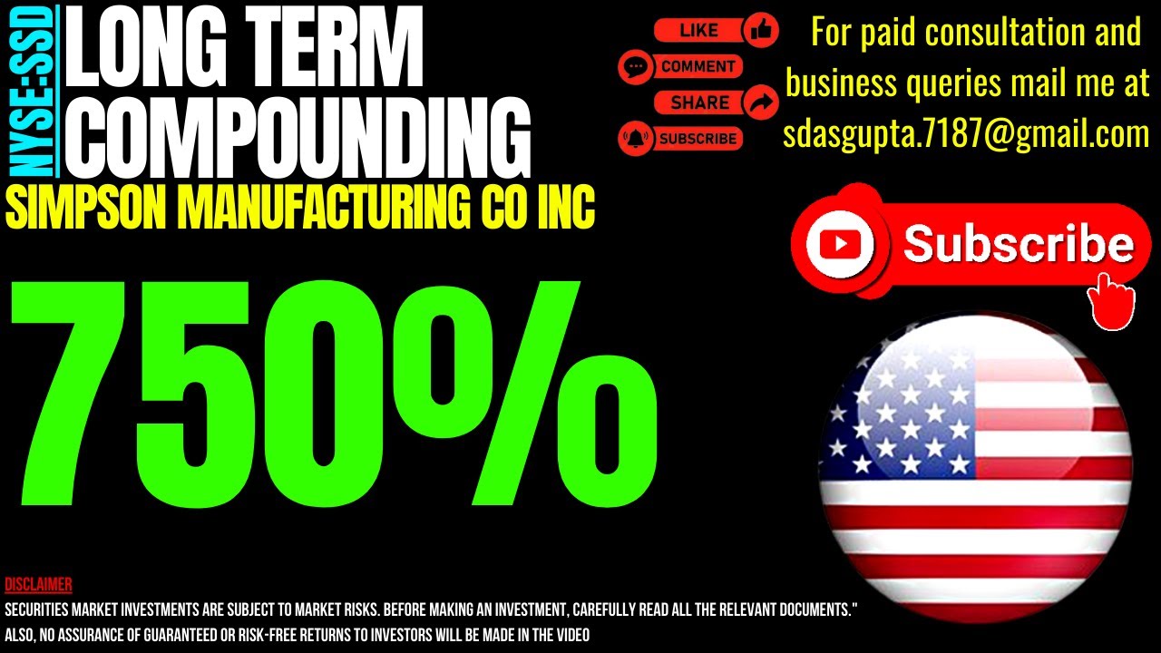 SIMPSON MANUFACTURING CO INC LONG TERM COMPOUNDING | SSD STOCK