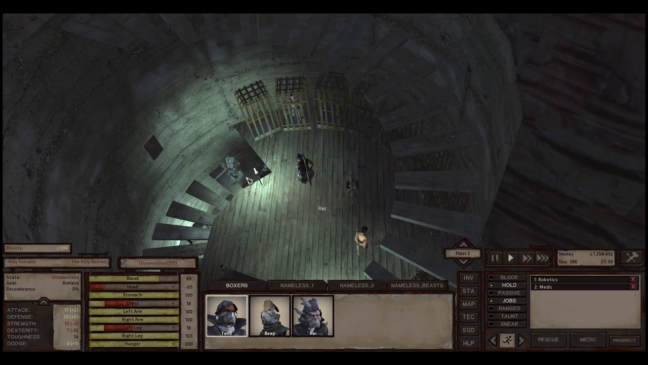 Kenshi Retribution of God in Squin's Police Station YouTube