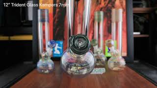12” Trident Glass Kampers 7mm Thick