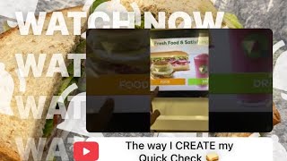 The way I CREATE my Quick Check 🥪