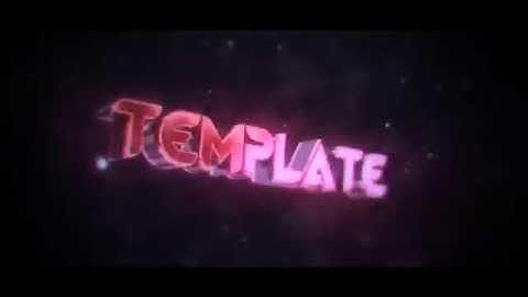 3D 60fps   BLENDER AE INTRO TEMPLATE 2 Versions