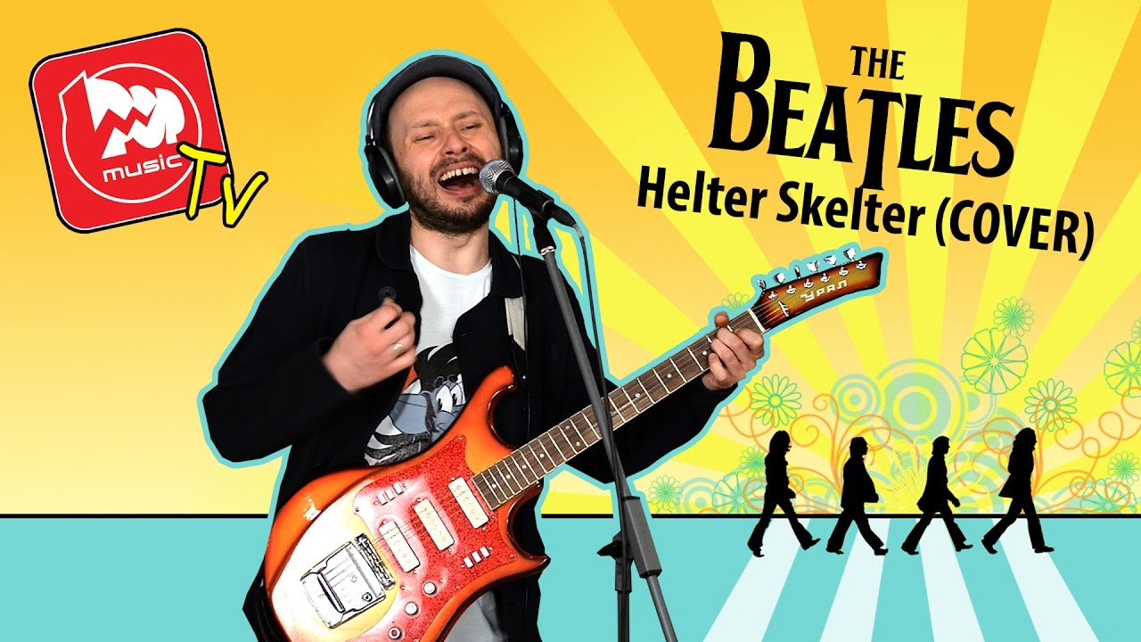 The Beatles Helter Skelter COVER на гитаре УРАЛ (кавер на битлз)