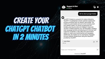 Create your ChatGPT Chatbot just in 2 Minutes  | GPT Chatbot | YourGPT