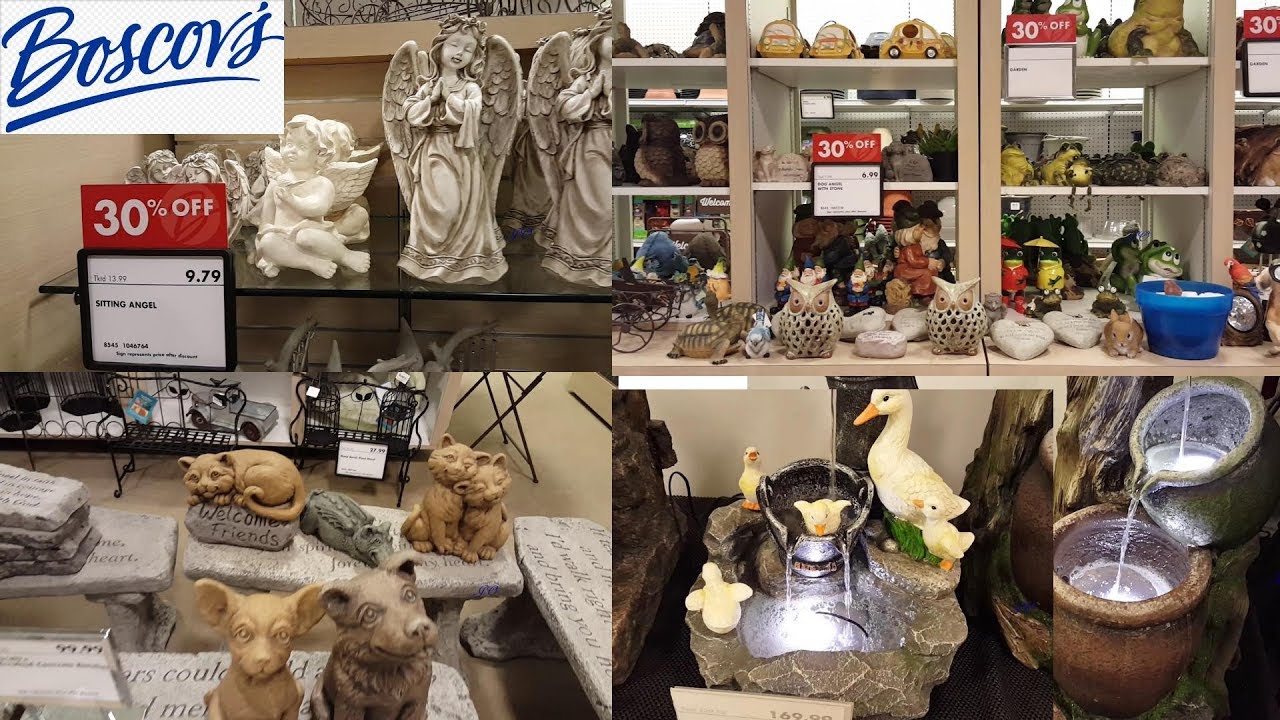 BOSCOV'S OUTDOOR DECOR FOR LESS 2019 HOME GOODS STORE WALK THROUGH