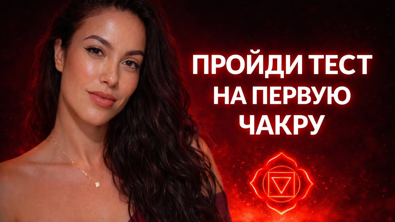 ПРОЙДИ ТЕСТ НА ПЕРВУЮ ЧАКРУ #кундалинийога 
