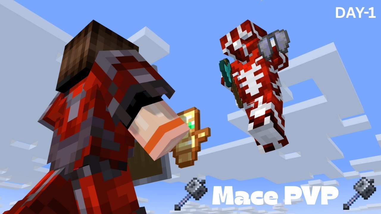 Mace Pvp practice with viewers - YouTube