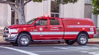 LAFD Alternate Destination 15 & Rescue 814