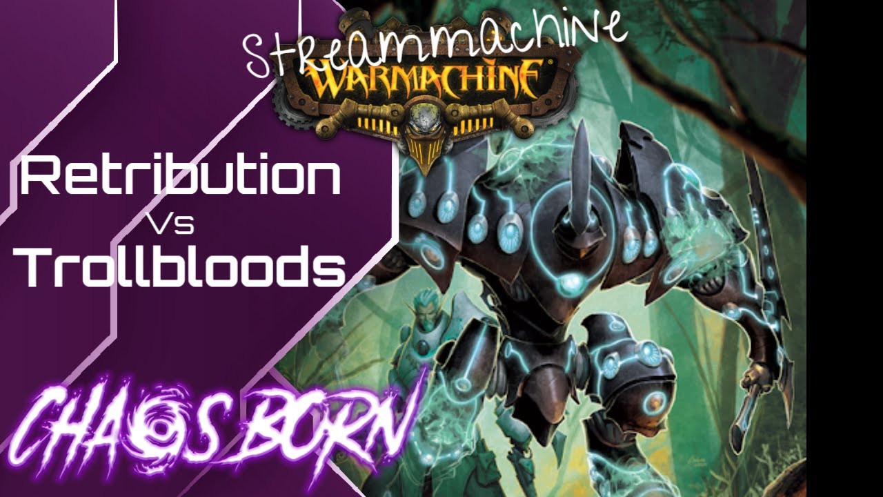 Warmachine Retribution of Scyrah Kaelyssa vs Trollbloods Grissel1 Battle Report