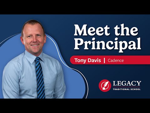 Meet the Principal of Legacy Traditional School - North Chandler