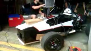 Brunel Racing 2009 BR-X Early Startup