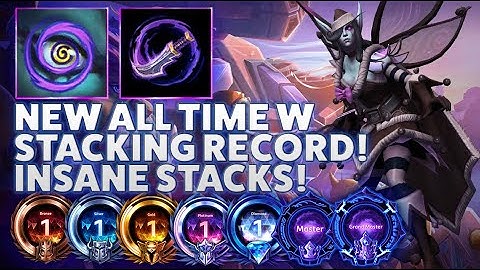 Sylvanas Mind Control - NEW ALL TIME W STACKING RECORD! INSANE STACKS! - Bronze 2 Grandmaster S2 202
