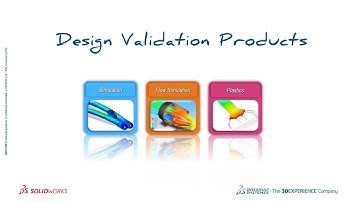 ALL of the Simulation & Design Validation tools in SOLIDWORKS for Virtual Prototyping