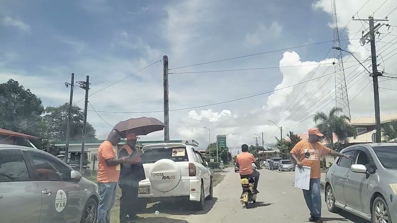 Nw Nickerie Suriname verkiezing dag 2025.