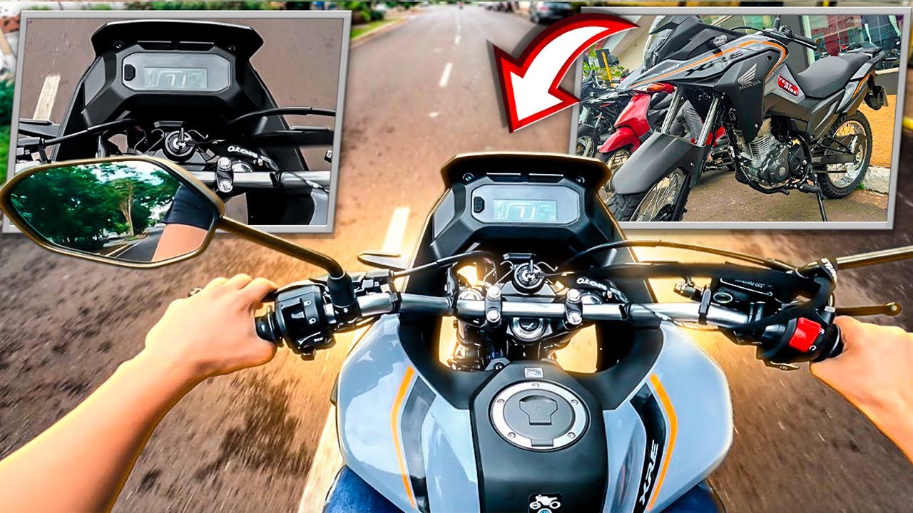 nova honda xre 190 2025 test drive e primeiras impressões !