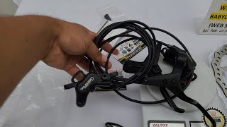 JUEGO DE FRENOS DE DISCO TEKTRO GEMINI SL HD-M535 + TR203-17 4 PISTÓN + ROTOR 203MM