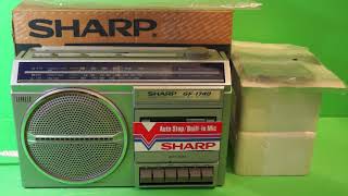 Магнитофон SHARP GF 1740 Е