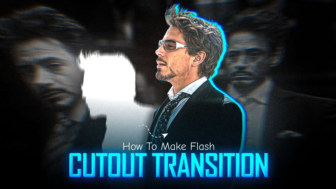 Flash CUTOUT Transition! 🔥💀 | Tutorial & Preset | Alight Motion | Rajj ...