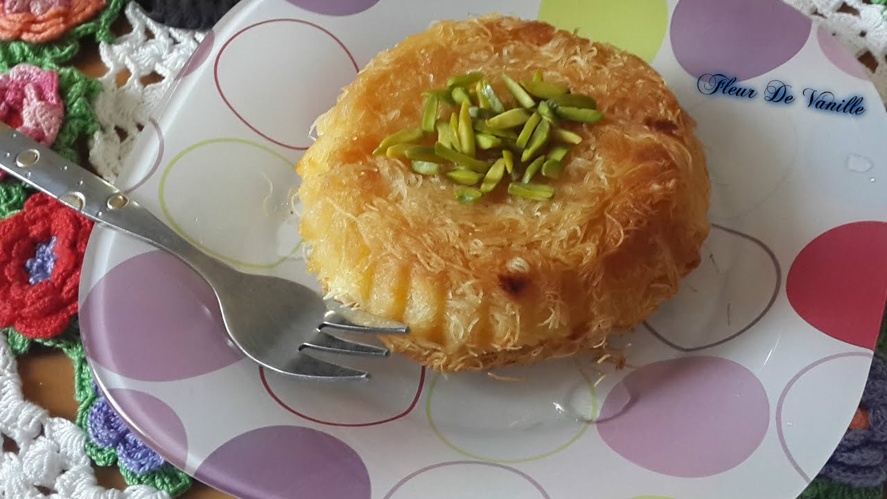 Kunafa (Kataif) au fromage/Cheese Kunafa/كنافة (قطايف)بالجبن