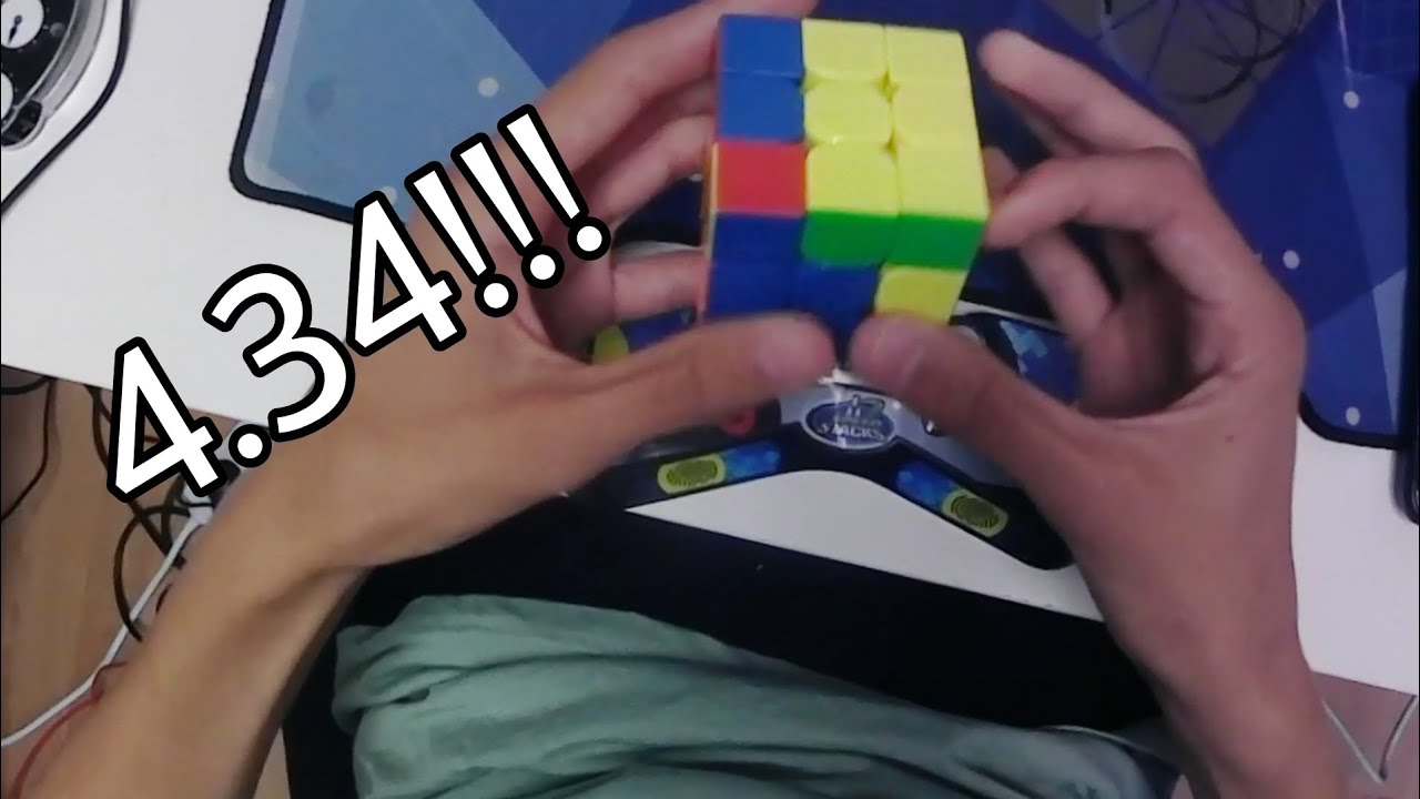 4.34 Rubik's Cube Solve (PB!!!??) - YouTube
