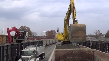 JFC Industries, Rock Train Unloading