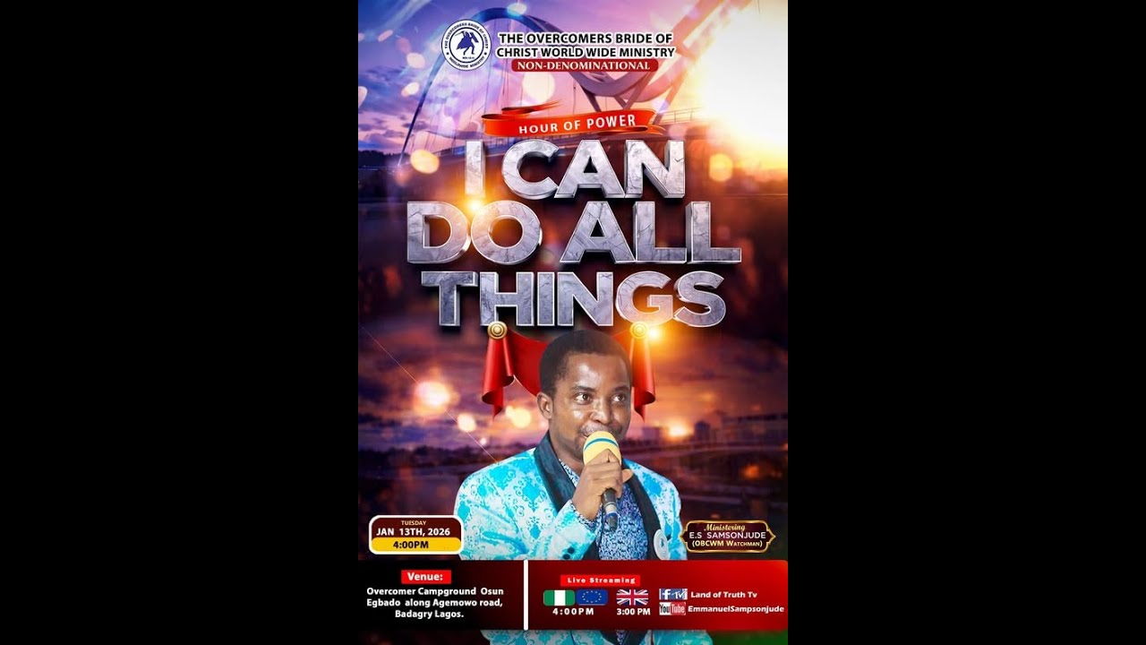 I CAN DO ALL THINGS || WITH E.S SAMSONJUDE