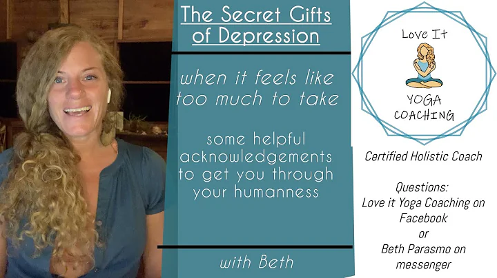 Secret GIFTS of depression | How to ACCEPT your fe...