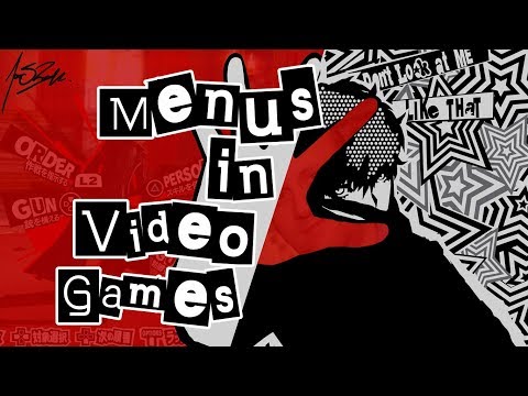 Menus in Video Games