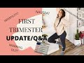 FIRST TRIMESTER UPDATE/Q&amp;A; first time mom, how we found out, nausea, infertility &amp; more