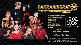 #livestreaming  CAMPURSARI CAKRANINGRAT BUDAYA PIM.MBA YESIKA KRISDAYANTI CP.085878849281