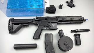 How to install a HK416D gel blaster?