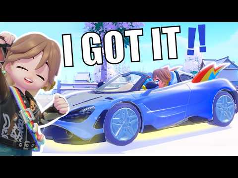 I Got the RARE Rainbow Dash Car in Heartopia!