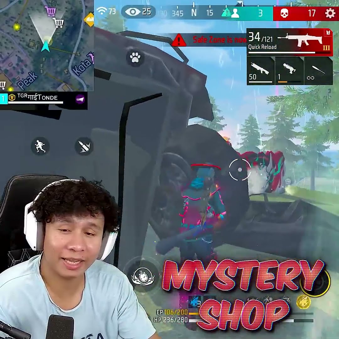 Marte Marte Bach Gaya ? #shorts #freefire #tondegamer