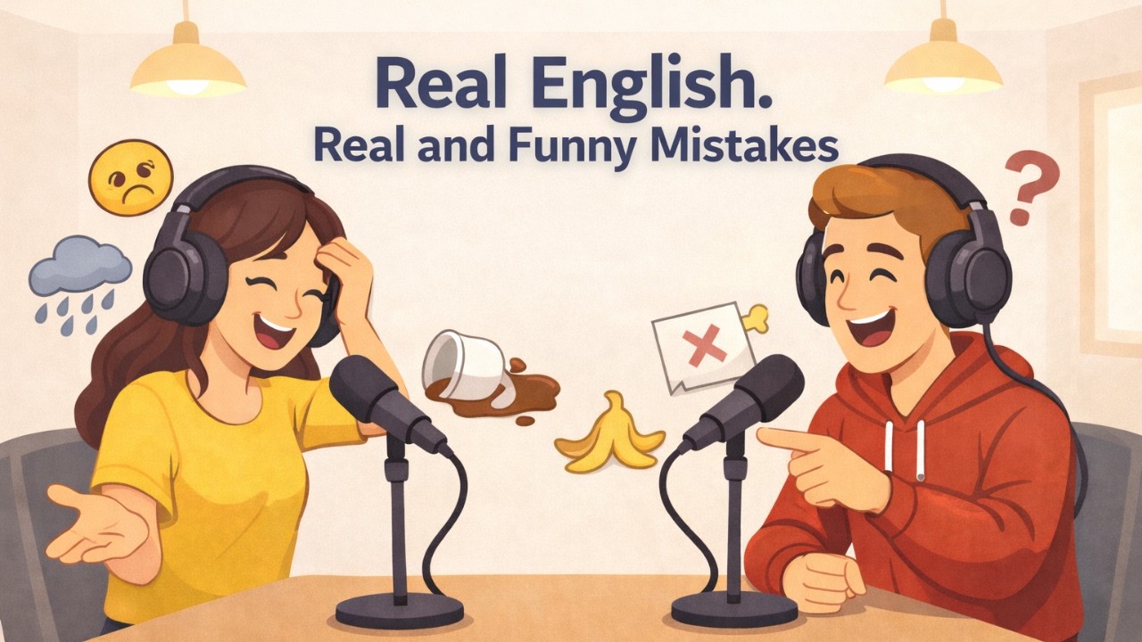 Real English Conversations | Bad Days & Funny Mistakes | Learn English Podcast