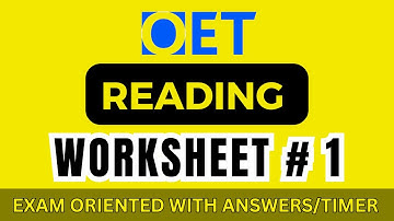 reading part C oet practice multiple choice questions and answers OET 2.0 Online Classroom