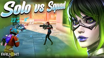 Streamer wants to kill me BUT...| Solo vs Squad | Farlight 84 Gameplay