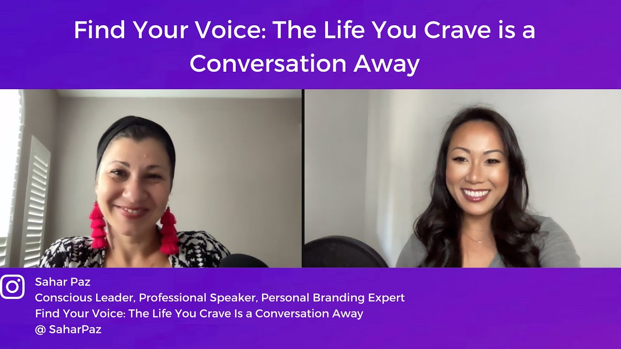 Find Your Voice- Sahar Paz