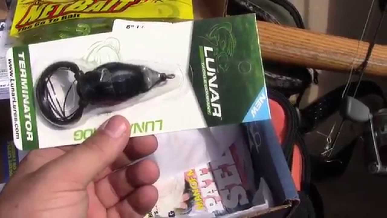 Lucky Tackle Box August 2015 and Fishing YouTube