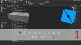 [RBLX-STUDIO] How to make a vanishing part -When touched