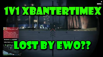 GTA 5 ONLINE | 1v1 xBunkertimex | FREEMODE - Lost By EWO??