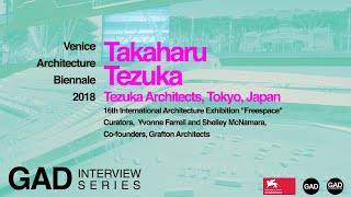 Interview with architect Takaharu Tezuka at La Biennale di Venezia, Architecture 2018, Venice