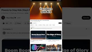 Phoenix by stray kid pov cover by Noor marji@kristastumbaugh2688 