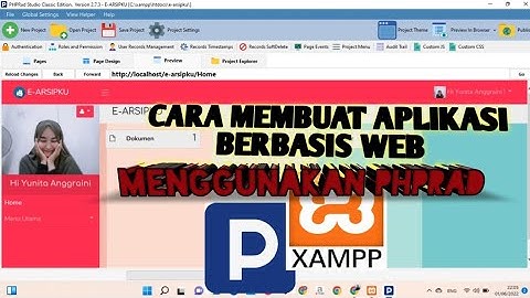 CARA MEMBUAT APLIKASI BERBASIS WEB (E-ARSIP) MENGGUNAKAN PHPRAD