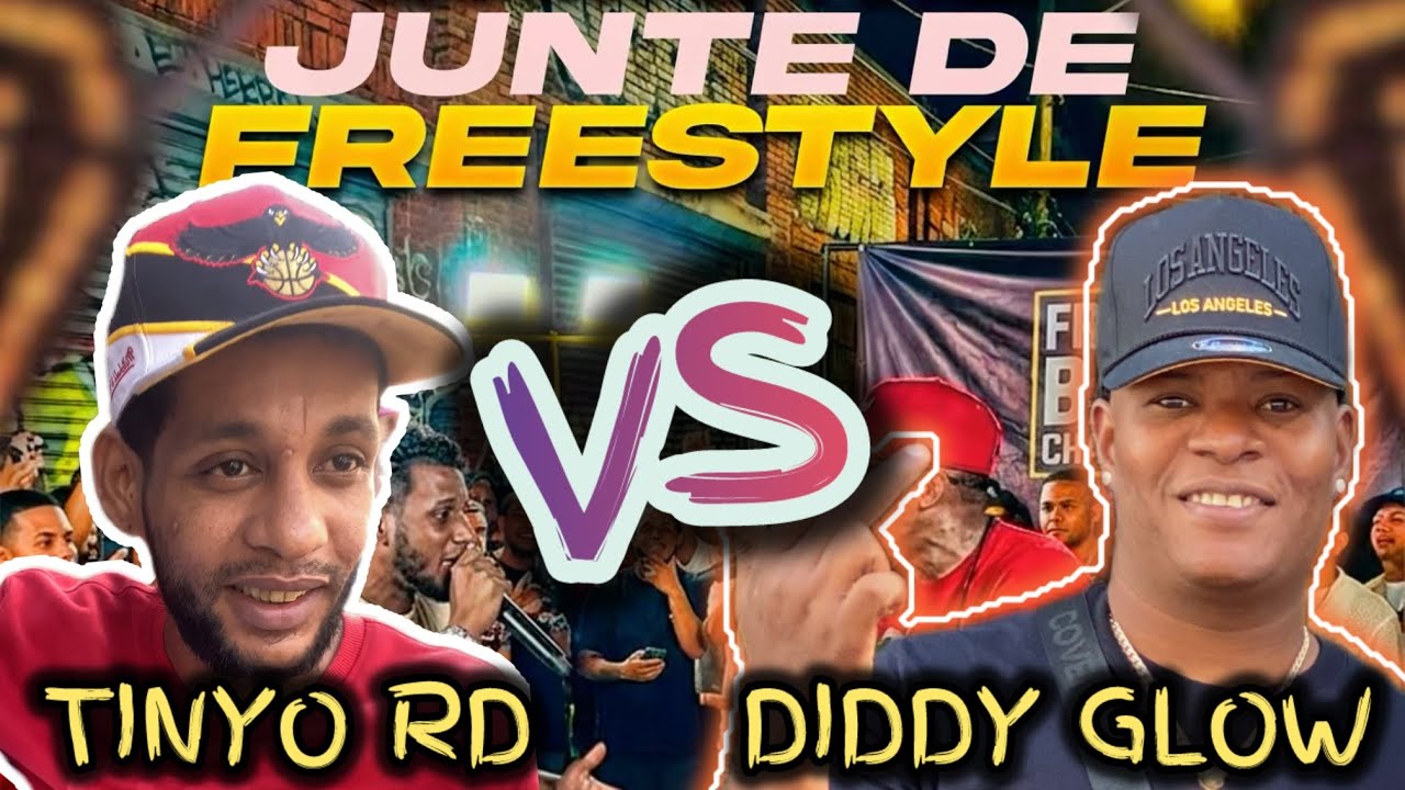 TINYO RD vs DIDDY GLOW 🔥 DOS PILARES DEL FREESTYLE, CARA A CARA OTRA VEZ